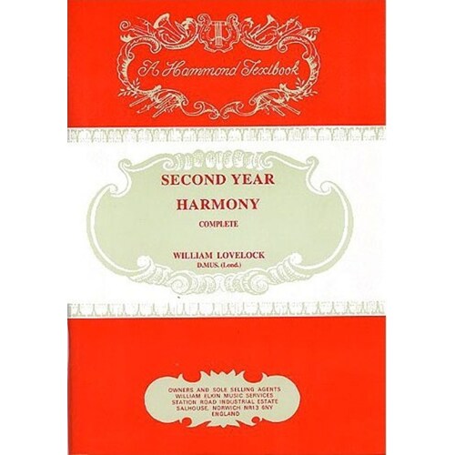 Lovelock - Second Year Harmony