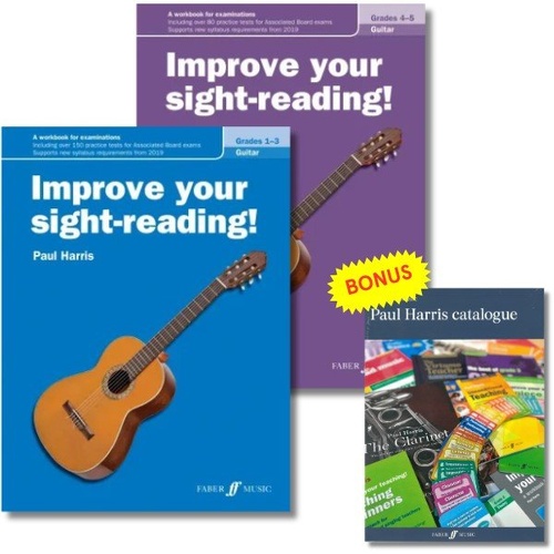 Improve Your Sight-Reading Guitar Teacher Pack by Paul Harris