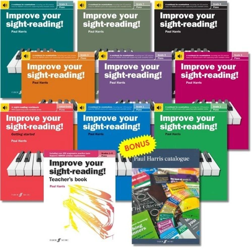 Improve Your Sight-Reading Piano Teacher Pack by Paul Harris