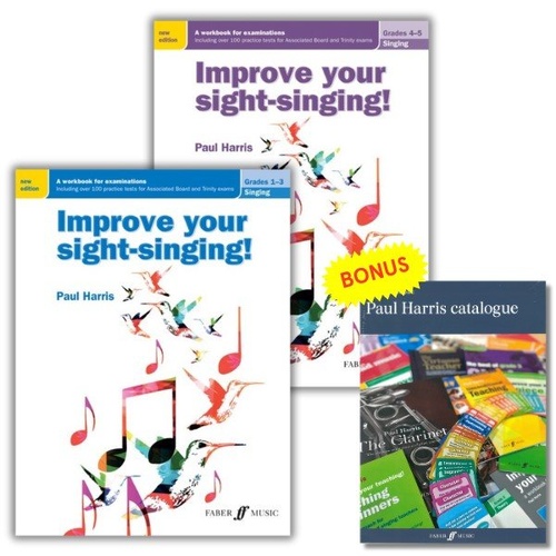 Improve Your Sight-Singing Teacher Pack by Paul Harris - Vocal Method for Grades 1-5