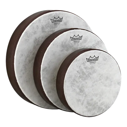 Remo Frame Drum Set 8/10/12 Inch, Fiberskyn 3-Piece Small Set