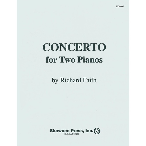 Concerto For Two Pianos 2 Book