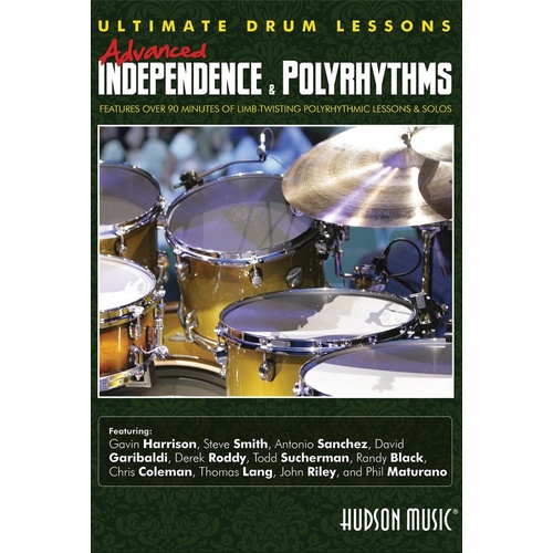 Advanced Independence And Polyrhythms DVD Book