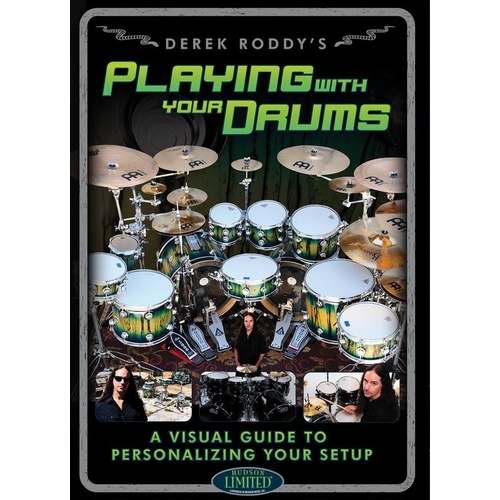 Derek Roddys Playing With Your Drums DVD Book