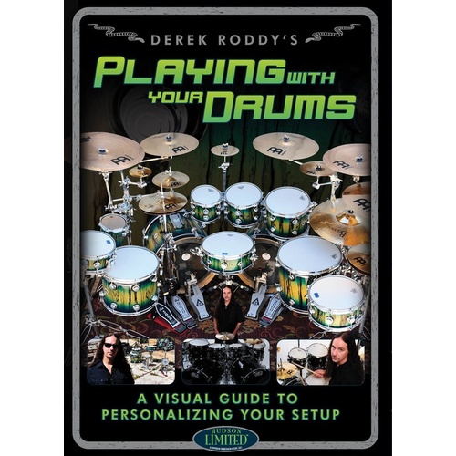 Derek Roddys Playing With Your Drums DVD Book