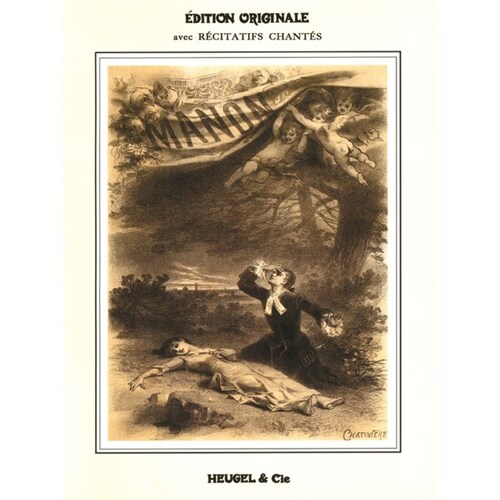 Massenet - Manon Vocal Score French