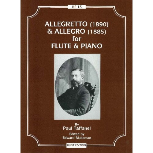Taffanel - Allegretto And Allegro Flute/Piano (Softcover Book)