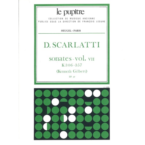 Scarlatti - Sonatas Vol 7 K306-K357
