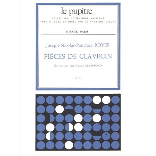 Royer - Pieces De Clavecin (Softcover Book)