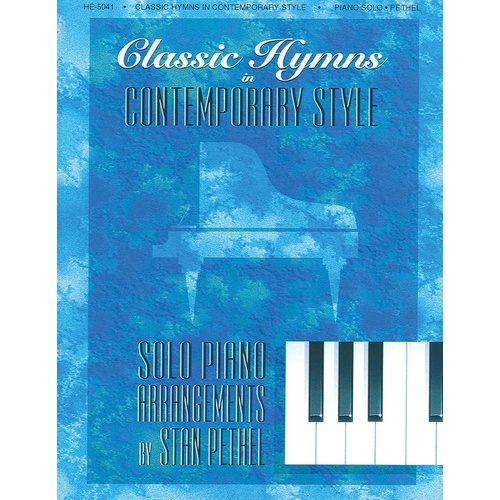 Classic Hymns In Contempory Style Piano Book