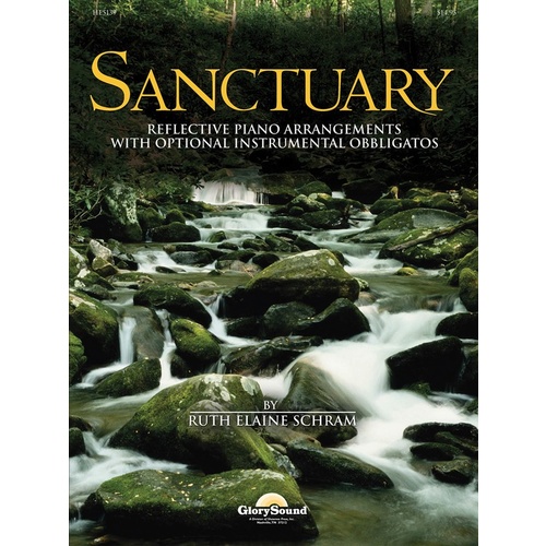 Sanctuary Reflective Piano Arrangements With Opt Book