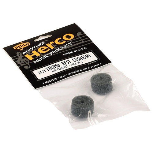 HERCO Thumb Rest Cushions For Clarinet HE73  Pack Of 2