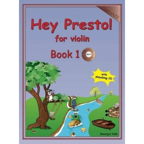 Hey Presto! For Violin Book 1 Softcover Book/CD