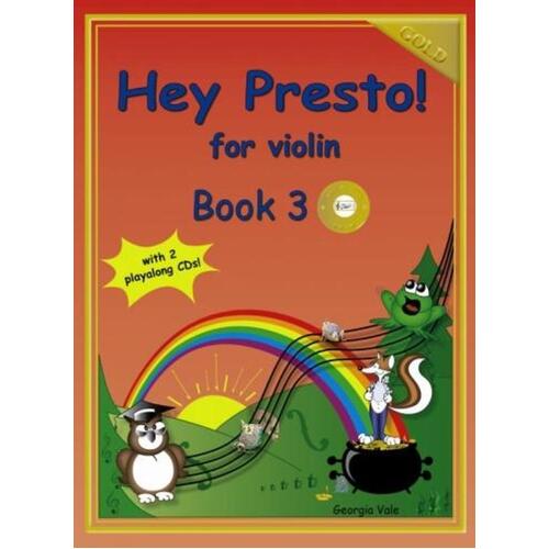 Hey Presto! For Violin Book 3 Softcover Book/CD