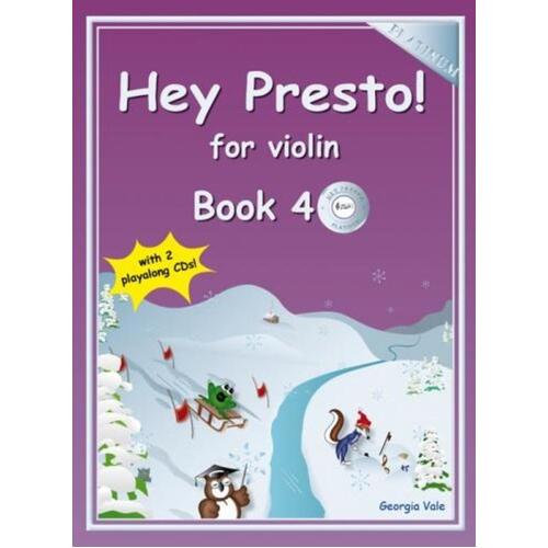 Hey Presto! For Violin Book 4 Softcover Book/CD