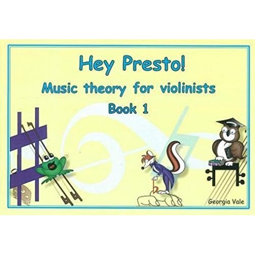 Hey Presto! Theory For Violinists Book 1 (Softcover Book)