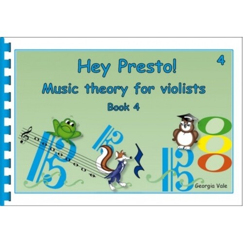 Hey Presto! Theory For Violists Book 4 (Softcover Book)
