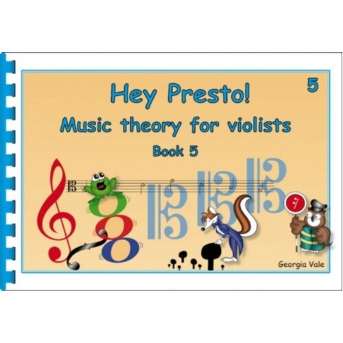 Hey Presto! Theory For Violists Book 5 (Softcover Book)