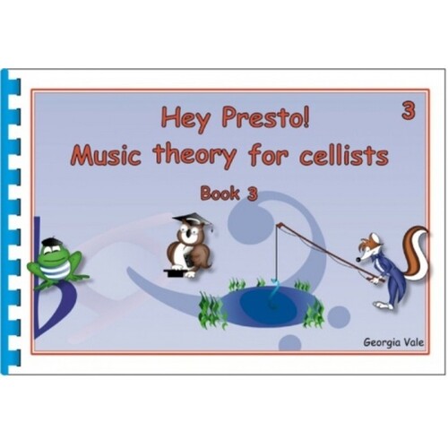 Hey Presto! Theory For Cellists Book 3 (Softcover Book)