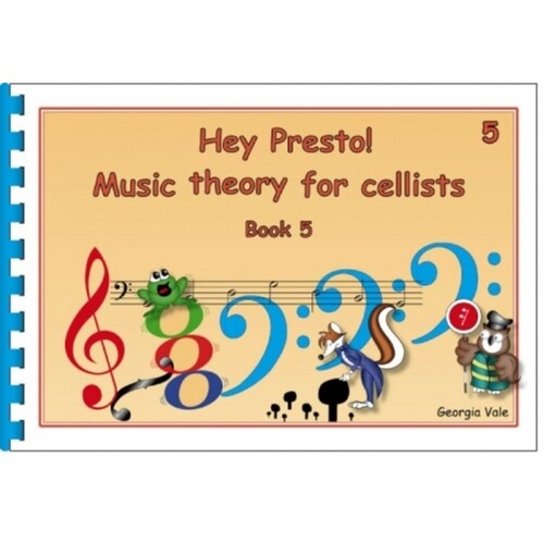 Hey Presto! Theory For Cellists Book 5 (Softcover Book)