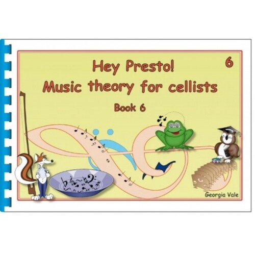 Hey Presto! Theory For Cellists Book 6 (Softcover Book)