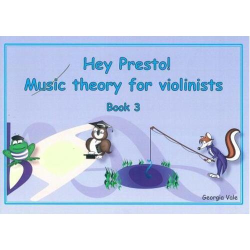 Hey Presto! Theory For Violinists Book 3 (Softcover Book)
