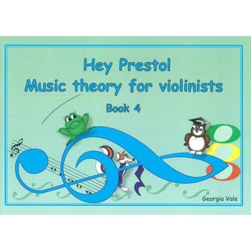 Hey Presto! Theory For Violinists Book 4 (Softcover Book)