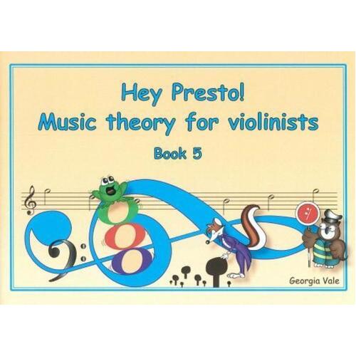 Hey Presto! Theory For Violinists Book 5 (Softcover Book)