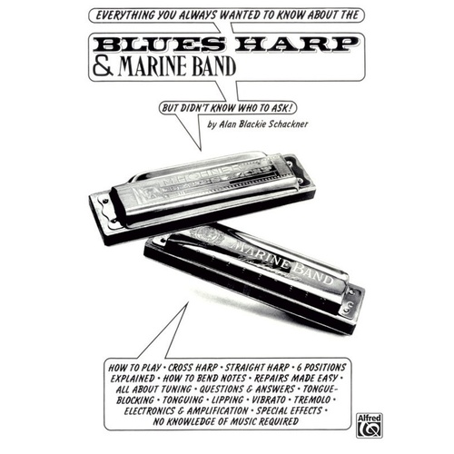 Blues Harp And Marine Band Harmonica