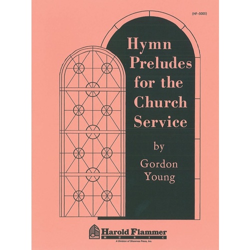 Hymn Preludes For The Church Service Organ-Sacre Book