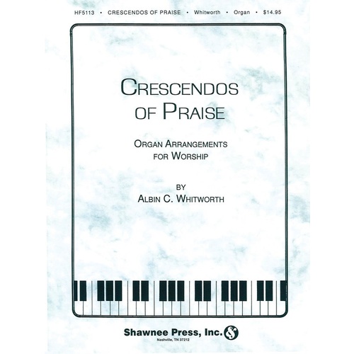 Crescendos Of Praise Organ-Sacred Organ Sacred Book