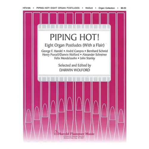 Piping Hot Eight Organ Postludes Book