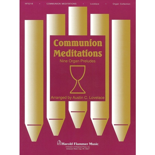 Communion Meditations Organ Coll. Book