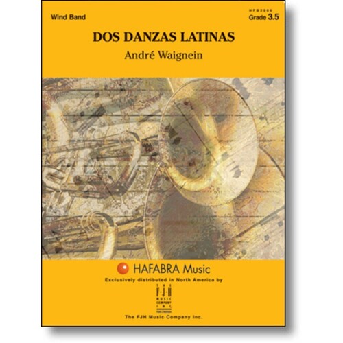 Dos Danzas Latinas Concert Band 3 Score/Parts Book