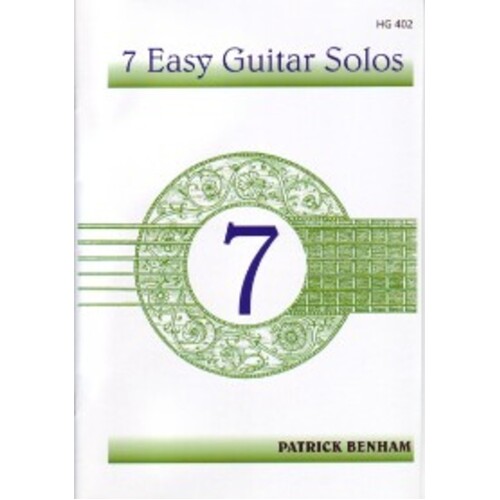 7 Easy Guitar Solos Book