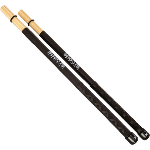 Headhunters Shoots Multi Rod Standard Bundle (1 Pair) - Bamboo Drum Rods with Hexagonal Grip, Durable for Heavy Hitters