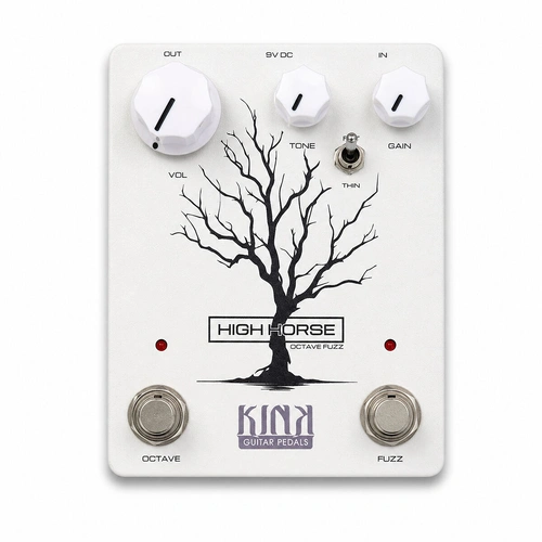 Kink High Horse Fuzz Pedal Barebones Model [HIGHHORSE-BB] - Based on Foxx Tone Machine, 1590BB2 Enclosure, 9V Power Supply Required