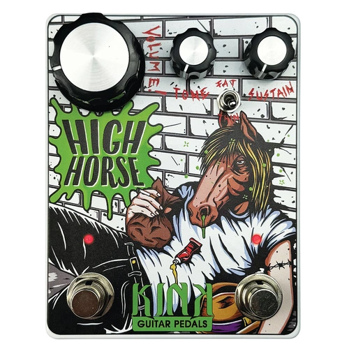 Kink High Horse Fuzz Pedal - Recreation of Foxx Tone Machine with Germanium Diodes