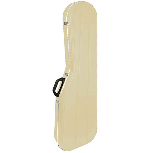 Hiscox Pro II Series Electric Bass Guitar Case in Ivory