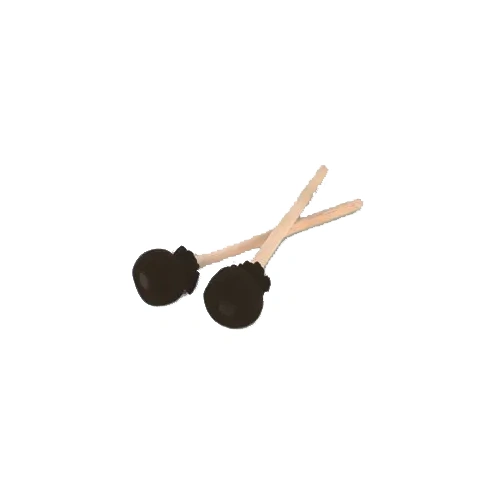 Remo NSL Not So Loud Drum Mallets Pair with Soft Foam Heads
