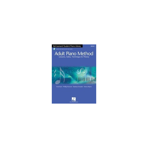 HLSPL Adult Piano Method Book 1 - Hal Leonard HL00298079