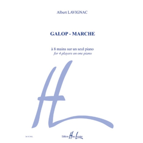 Galop Marche Piano 8 Hands Book