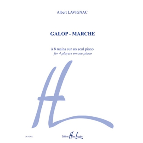 Galop Marche Piano 8 Hands Book
