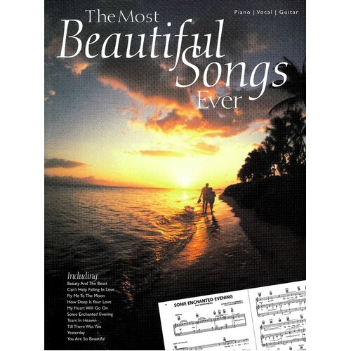 The Most Beautiful Songs Ever PVG Book
