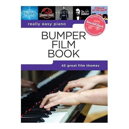 Really Easy Piano Bumper Film Book - 45 Arranged Themes for Grades 1-3