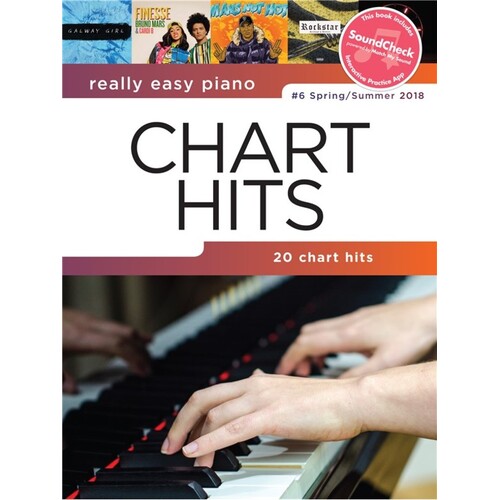 Really Easy Piano Chart Hits 6 Spring/Summer 2018 (Softcover Book)