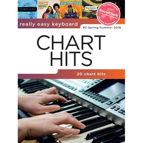 Really Easy Keyboard Chart Hits 3 Spring/Sum 2018 (Softcover Book)