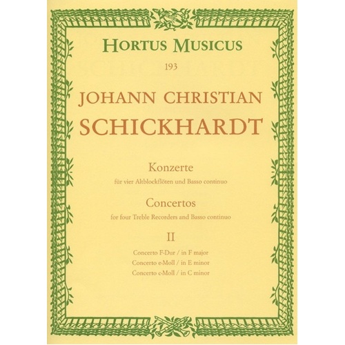 Concertos Book 2 for Recorder and Bass Clarinet