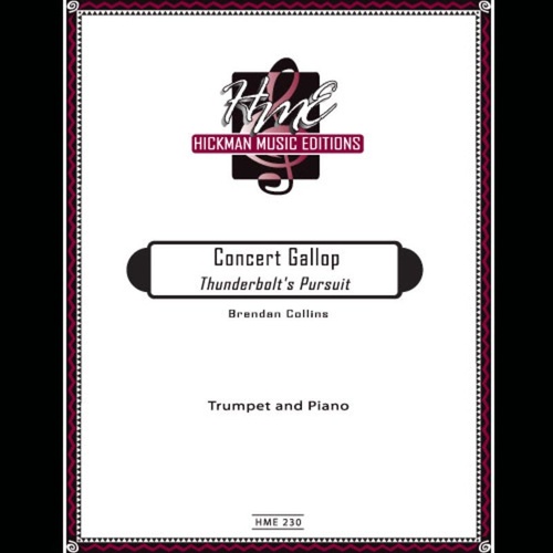 Collins Concert Gallop Trumpet/Piano by Brandan Collins
