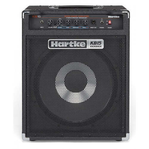 Hartke KB15 Kickback 15 Hybrid Bass Guitar Amplifier Combo Amp
